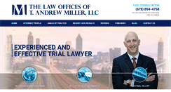 Desktop Screenshot of amillerlegal.com